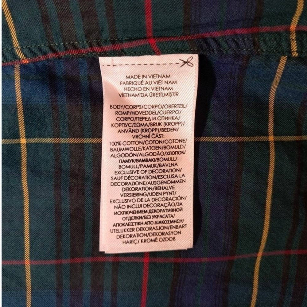 Ralph Lauren Men's Plaid Button Down Shirt Slim Fit Size M - Picture 5 of 6